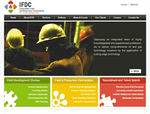Tablet Screenshot of ifdcconsulting.com